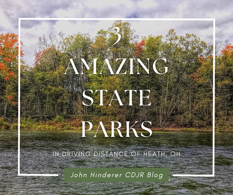 A photo of a lake in the early fall, and the text: Outdoor Activities - John Hinderer CDJR Blog