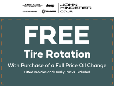 FREE Tire Rotation